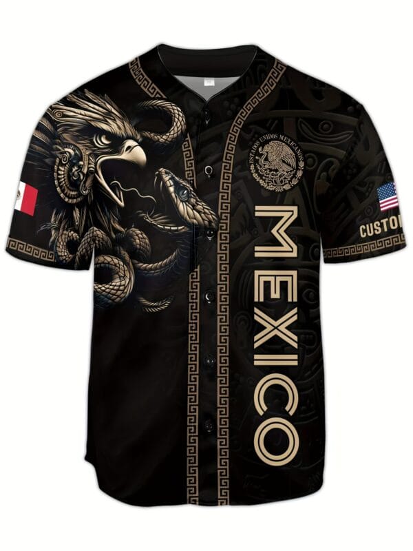 product-fancy-6185bed6-45e8-453f-8dd0-5396d8719dbc Mexico Men's Baseball Jersey with American Flag Print S-2XL, Unisex Gift, Non-Customizable