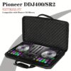 Portable Black EVA Storage Case for Pioneer DDJ RX2 & RX3 DJ Controllers - Durable Transport Organizer with Foam Insert for Easy Protection, Compact Design for On-the-Go DJs, Controller Transport Case | Sleek Black Case | EVA Foam Case