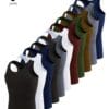 product-fancy-78cbd0d2-94f3-427c-bfee-7e07ca8d772f 11pcs Men's Quick-Dry Breathable Workout Tank Tops - Moisture-Wicking 100% Polyester Athletic Shirts, Slim Fit Sleeveless Tops for Gym, Running & Summer Casual Wear (11 Solid Colors), Gym Clothes