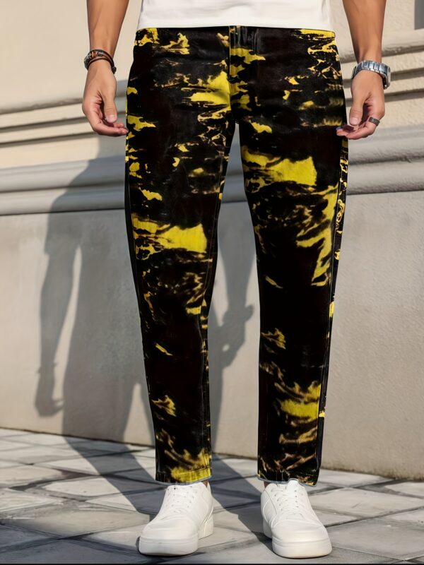 product-fancy-7a126237-4862-4303-8f29-5bf9de1d2fae Men's Jeans, Casual Slim Fit Ankle Pants