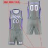 2025 Basketball vest sports suit Men's customized name and number adult jersey new student competition team training sports uniforms comfortable breathable heat dissipation quick-drying perspiration two-piece top and bottom