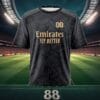 product-fancy-8c33e329-46c0-4626-8d21-7307d39bb628 Men'S Soccer Jersey - Arsenal Style Custom Name & Number, Loose Fit Breathable Football Shirt, Personalized Tee for Matches, Training, Parties - Arsenal FC Inspired Design - Plus Size Available - Ideal Gift for Soccer Fans, Soccer Clothes, Sports Apparel, Sporty Look, Comfortable Fit, Athletic Wear, Sports Enthusiasts, Training Gear, Round Neck Tshirt, Lightweight Material, Performance Wear, Team Players, PLUS SIZE