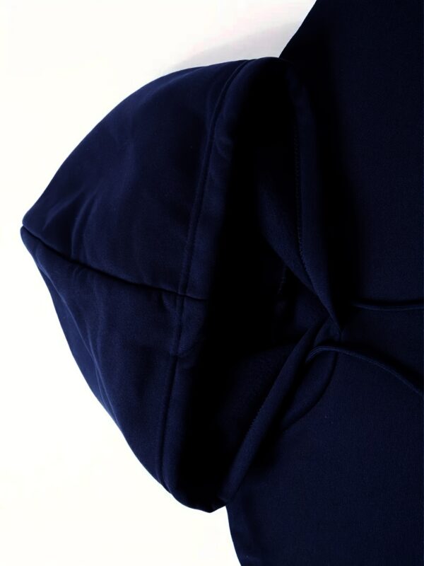 Men'S CR7 Soccer Jersey - Black Hooded Sweatshirt & Joggers Set, Quick-Dry Polyester, Loose Fit, Geometric Pattern, Ideal for Fall/Winter Sports & Casual Wear, Soccer Jersey|Casual Sportswear|Stretchy Fabric