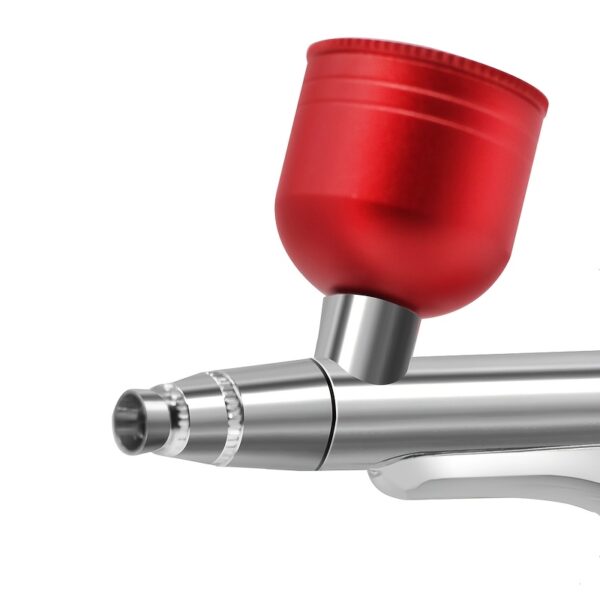 product-fancy-96e800e6-01d6-4610-9e1d-34868a92d538 USB Rechargeable Spray Gun Kit - Portable Airbrush Set for Nail Art, Hair Coloring & Crafts with 20CC & 40CC Nozzles and Cleaning Brush