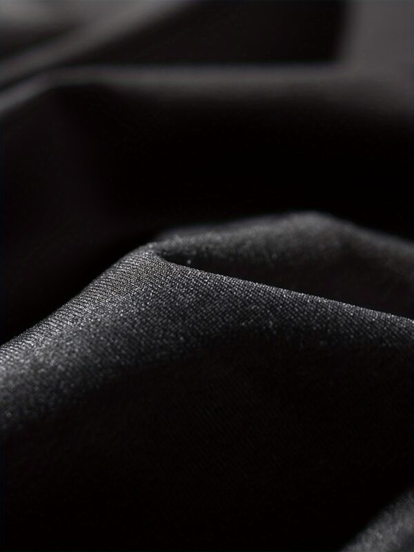 Men's Casual Loose-Fit Short Sleeve T-Shirt - Chinese Zodiac Mythical Creatures Print, Black Polyester Blend, Round Neck, All-Season Comfort Tee for Adults, Allseason Clothing | Bold Graphic Shirt | Smooth Fabric