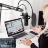 Podcast Equipment Bundle, BM-800 Recording Studio Package with Voice Changer, Live Sound Card - Audio Interface for Laptop Computer Vlog Living Broadcast Live Streaming YouTube TikTok