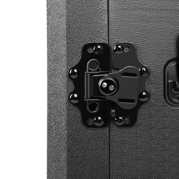 6U Rack Case Shallow 30.48cm Depth, 48.26cm Rackmount Flight Road Travel Case, Protective Hard Case with Customized Foam, Wireless Mic System Storage/Amp/Effect/DJ Mixer