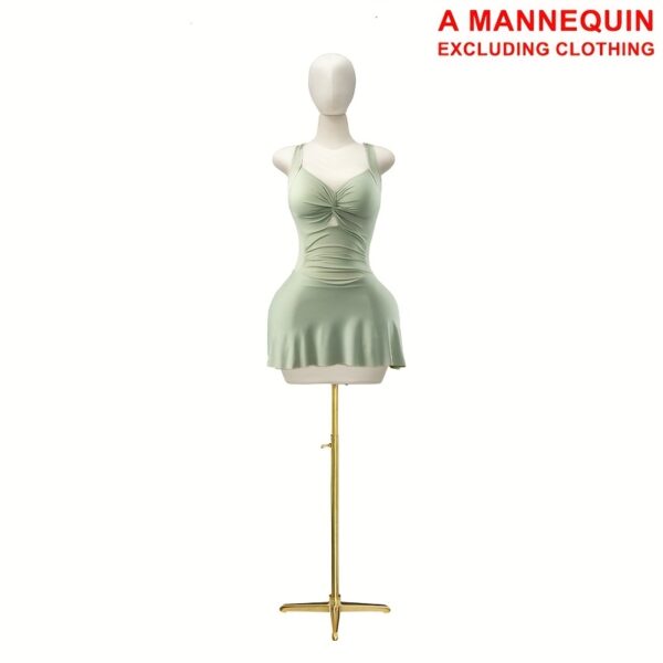 2025 new clothing female mannequin torso skirt underwear display, with head can perform needle dummy, including an adjustable base