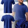 10-Pack Men's Basic Mesh Fitness T-Shirts-Quick-Dry Sports Short Sleeve Tops, ideal for daily casual wear and workout sessions. Features breathable moisture-wicking fabric for ultimate comfort. Makes an excellent gift choice.
