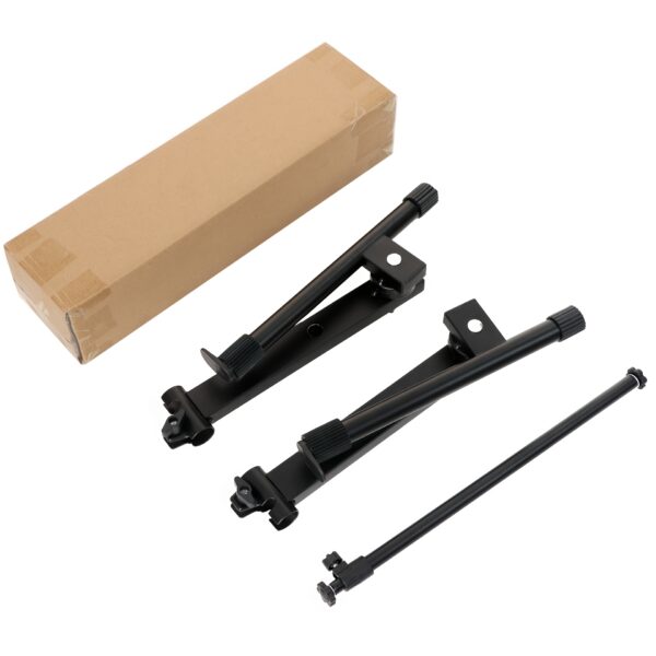 The Second Layer of The Circular Tube Keyboard Stand Features a Removable Piano Support That Is Adjustable in Height And Width.