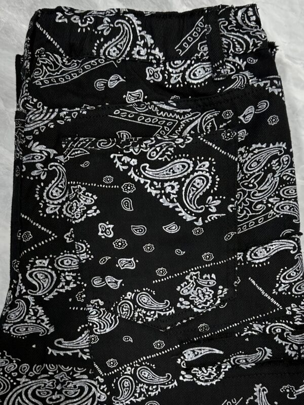 product-fancy-b30cf409-4fca-4c3b-880e-eca52fd274b3 Men's Elastic Waist Fashion Print Jeans