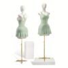 2025 new clothing female mannequin torso skirt underwear display, with head can perform needle dummy, including an adjustable base