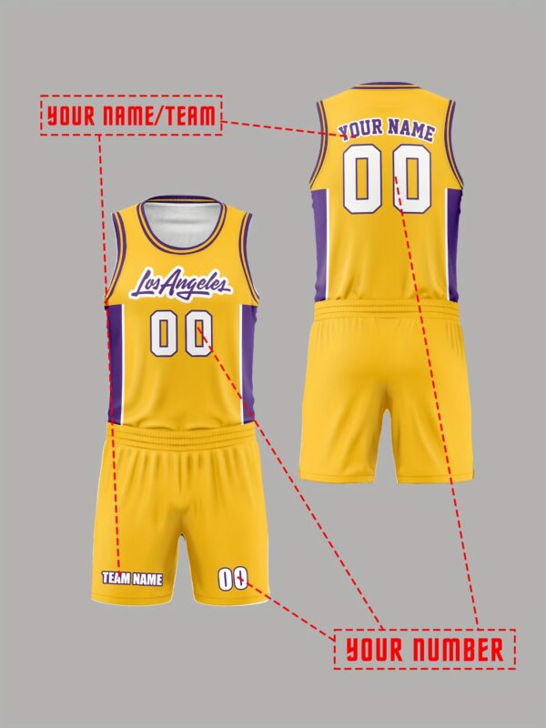 2025 Basketball vest sports suit Men's customized name and number adult jersey new student competition team training sports uniforms comfortable breathable heat dissipation quick-drying perspiration two-piece top and bottom
