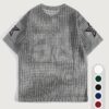 product-fancy-d749dffa-5559-432a-a42e-bec1ba6c4856 Men'S Summer Color-Blocked Hollow Star Pattern Street Casual Knitted Jersey