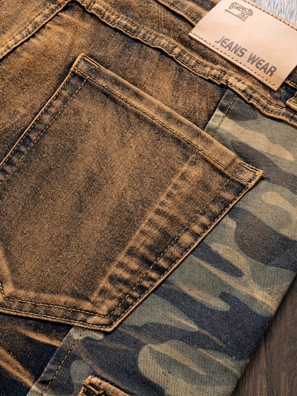 product-fancy-dbf87d18-bc02-42cd-8c6e-6a685f99b4f1 Men's Industrial workpants - Stretch Jeans-like fit with Utility Cargo Pants functionality, Multiple bindings for Secure Fit - All-Season Everyday & Professional Pants for Construction, Casual Outfits - Non-See-Through Fabric, Outdoor Activities, Geometric Pattern, Hand Washable, Construction Workers