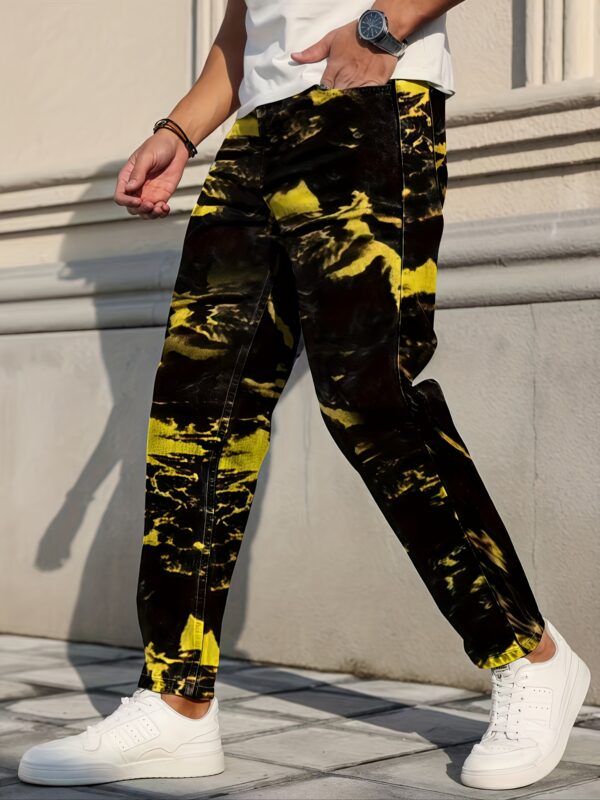 product-fancy-dfc940d0-6ddf-4b07-921f-43dfb0a8d9fb Men's Jeans, Casual Slim Fit Ankle Pants