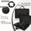 Portable Black EVA Storage Case for Pioneer DDJ RX2 & RX3 DJ Controllers - Durable Transport Organizer with Foam Insert for Easy Protection, Compact Design for On-the-Go DJs, Controller Transport Case | Sleek Black Case | EVA Foam Case