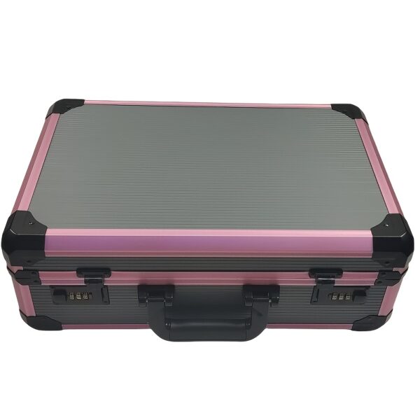 Portable Large Metal Handheld Aluminum Alloy Box, Password Box, Tool Box, File Box, Equipment Box, Instrument Box, Storage Box, Display Box, Photography Equipment Box, Drone Box, Magic Prop Box, Computer Box, Business Box for Outdoors and More Multifunctional Box
