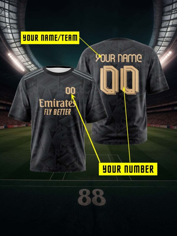 product-fancy-f4fcb418-55f0-4d31-824e-e86ac61b7629 Men'S Soccer Jersey - Arsenal Style Custom Name & Number, Loose Fit Breathable Football Shirt, Personalized Tee for Matches, Training, Parties - Arsenal FC Inspired Design - Plus Size Available - Ideal Gift for Soccer Fans, Soccer Clothes, Sports Apparel, Sporty Look, Comfortable Fit, Athletic Wear, Sports Enthusiasts, Training Gear, Round Neck Tshirt, Lightweight Material, Performance Wear, Team Players, PLUS SIZE