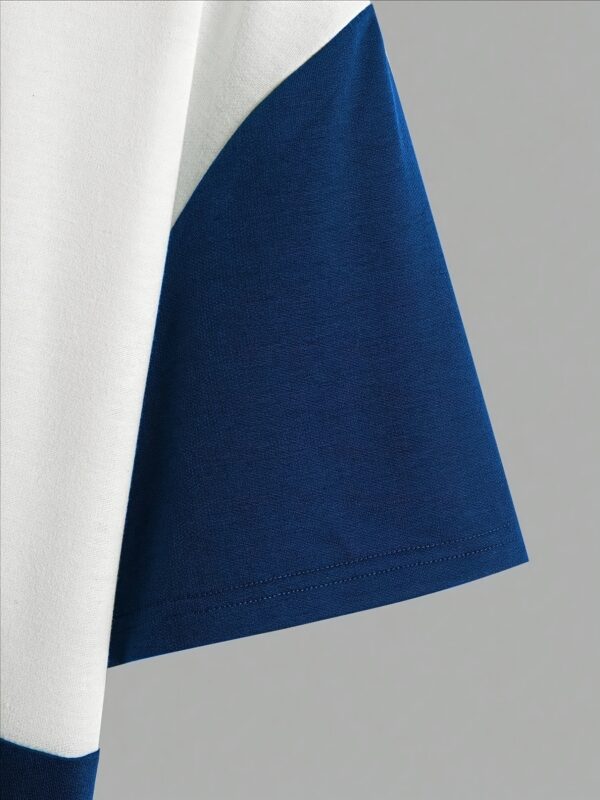 2pcs Men'S Novelty 3D Print Summer Outfit Set, Short Sleeve Crew Neck T-Shirt and Drawstring Shorts with Pockets