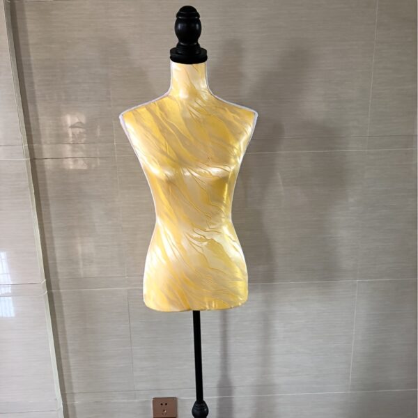 Adult Mannequin Stand with Adjustable Bust Size: 86cm/33.86in, Hip Circumference: 89cm/35.04in, Height: 78cm/30.71in - Available in White, Black, Orange, Yellow, and Green