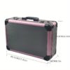 Portable Large Metal Handheld Aluminum Alloy Box, Password Box, Tool Box, File Box, Equipment Box, Instrument Box, Storage Box, Display Box, Photography Equipment Box, Drone Box, Magic Prop Box, Computer Box, Business Box for Outdoors and More Multifunctional Box