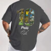 product-open-0699f322569e4f4a94dbd70df54742f9-goods Men's Brazilian Football Star Graphic T-Shirt - Neymar, Pele & Ronaldo Action Print, Number 10 Jersey Design, Olive Green with "PELO" Lettering, Breathable Medium Stretch Fabric, Casual Sports Fan Apparel for Soccer Enthusiasts, PLUS SIZE