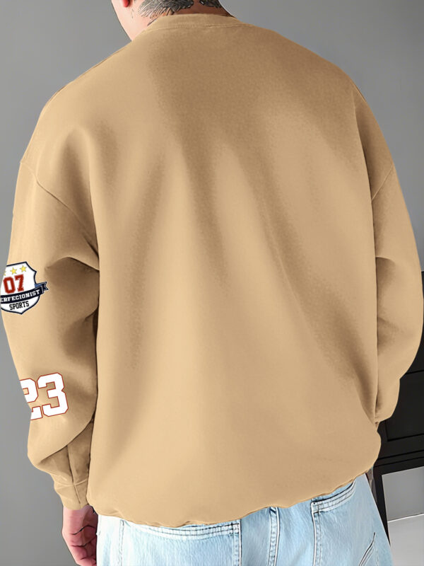 Men'S Los Angeles 23 Basketball Graphic Sweatshirt - "Never Lose" & "Life Becomes Limitless" Motivational Print, Black with Red & White Design, Soft Polyester, Perfect for Casual Wear & Outdoor Sports, Basketball Shirt