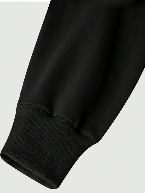 Men'S Los Angeles 23 Basketball Graphic Sweatshirt - "Never Lose" & "Life Becomes Limitless" Motivational Print, Black with Red & White Design, Soft Polyester, Perfect for Casual Wear & Outdoor Sports, Basketball Shirt