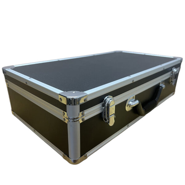 Heavy-Duty Toolbox with Sturdy Aluminum Alloy Frame - Multi-Functional Organizer for Home Maintenance, Document Storage & Hardware Organization, Durable Plastic Construction, Portable Design for Easy Transport, Toolbox for Home, Document Storage Case, Sleek Metallic Finish, Robust Construction