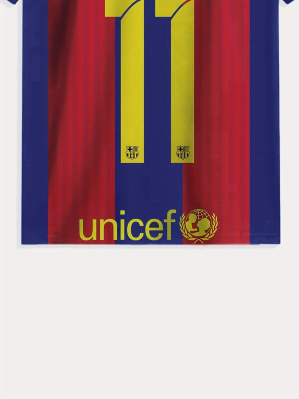 Men's Neymar 11 Barcelona Jersey T-Shirt - Official Soccer Player Design, 100% Polyester Breathable Summer Football Fan Apparel, Authentic Camp Nou Style Casual Sports Top with Printed Number 11 & Crest, Game Day Outfit, Crew Neck Tee, Machine Washable, Lightweight Material, Athletic Wear