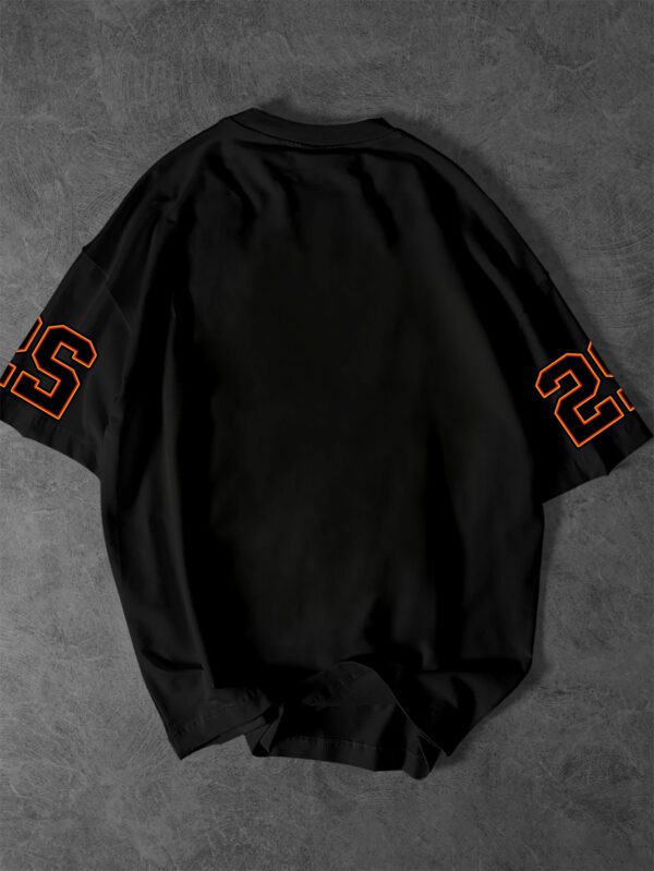 product-open-88f7df054157496484d3b80a27d87fca-goods Men'S Summer Casual Loose Fit Short Sleeve T-Shirt with Bold Number 22 & White Star Print, Breathable Polyester Blend, Quick-Dry, Machine Washable for Outdoor Sports, Daily Wear & Club Activities, Outdoor Sports Tee | Bold Graphic Tee | Machine Washable Shirt