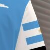 Men's Heavyweight Argentina National Team Soccer Jersey T-Shirt - Official Sun Emblem & Number 10 Design, White & Blue Contrast, Regular Fit Short Sleeve, Machine Washable, Plus Size Available for Fans & Supporters, Game Day Outfit, Casual Sports Wear, Patriotic Design, Classic Round Neck, Highquality Print, Durable Fabric, Supporter Shirt, Football Enthusiasts, Sports Collectors, PLUS SIZE