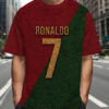 product-open-a4322cccaf23439cac7aedcfff89c608-goods Men's Cristiano Ronaldo CR7 Jersey T-Shirt - Official Soccer Fan Apparel, 100% Polyester, Iconic Number 7 Design with Name Print, Casual Sports Wear for Football Fans & Everyday Use