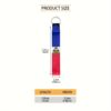 1pc Haitian Flag Wristband Keychain - Non-Braided Fabric Keyring, Patriotic Car Accessory, Personalized Gift for Men, Suitable for Various Keys - Ideal for Birthday, Christmas, Casual Use