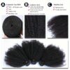 2c4e28c9-1877-4bed-830d-bd0678536185.jpg Afor Kinky Curl Bundles Natural Black Color Curly Wigs Bundles Extensions Double Weft 100% Brazilian Remy Human Hair