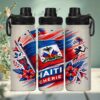 3e0068c3a1024b42b9d99c2c18e30861-goods.jpeg 1pc 20oz Stainless Steel Tumbler with Haiti Flag & Floral Design, Leak-Proof Lid, Reusable Coffee Cup for Office, Travel, Beach, Parties - Durable & Stylish Gift Idea, Travel Drinkware | Vibrant Tumbler | Durable Drinkware