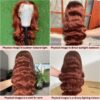 4f189f07-84ed-4145-9a1b-c39043ba9886-3.jpg Luxurious Reddish Brown Body Wave Lace Front Wig - 13x6 Glueless Human Hair, 150% Density, Pre-Plucked with Baby Hair for Women, Natural Look, Comfortable Fit, Perfect for Everyday or Special Occasions, Comfortable Hairpiece | Voluminous Wig Style | Silky
