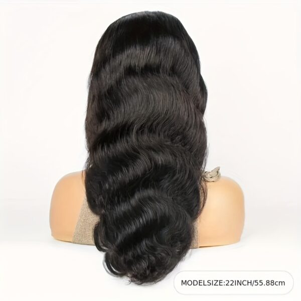 6x4 Glueless Lace Front Wig Human Hair Pre-Plucked Pre-Cut Body Wave 150% Density Middle Part Wig for - Natural Look, Easy Wear, All-Day Comfort