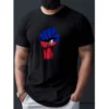 Haiti Men's T-shirts Casual Loose Round Neck Haitian Flag Short Sleeved Tops Tees Men's Clothing Oversized T shirts Streetwear