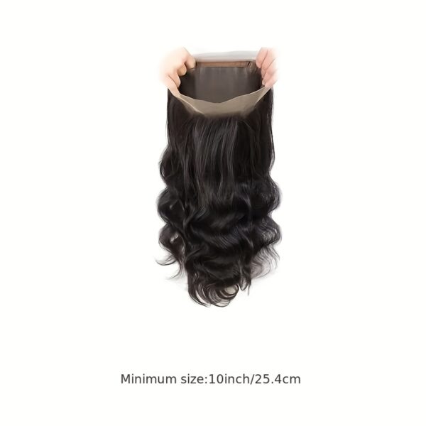 bd4ec6ac-77f3-11f0-b079-0a580aac10b1.jpg 360° Body Wave Lace Front Wig for Women - 180% Density, Pre-Plucked HD Transparent 360° Frontal, 66.04 cm Natural Color Human Hair Wig with Baby Hair, Elegant Style, Beauty Accessory, Beauty Enhancement, Natural Look Hairpiece