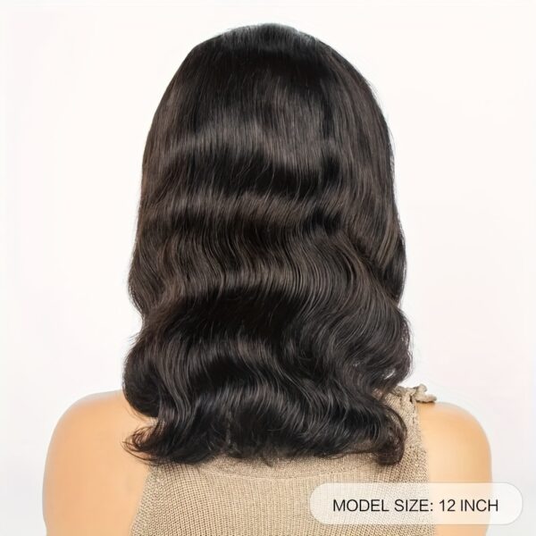 f311e5d5-9eec-42b2-9d0e-002e31b7bcaf.jpg 360° Body Wave Lace Front Wig for Women - 180% Density, Pre-Plucked HD Transparent 360° Frontal, 66.04 cm Natural Color Human Hair Wig with Baby Hair, Elegant Style, Beauty Accessory, Beauty Enhancement, Natural Look Hairpiece