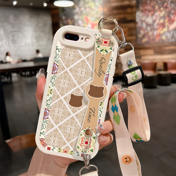 With a Lanyard, It Can Serve As a Stand, Crossbody Bag, Or Wrist Strap, Suitable for Iphone 8 Plus Cases for Iphone X, Xs, Xr, Xsmax, 7, 7 Plus, 8, 8 Plus, 6S, 6S Plus, SE2, SE3. It Features Full Coverage, Creative Patterns, Shock Resistance, And Drop Pro