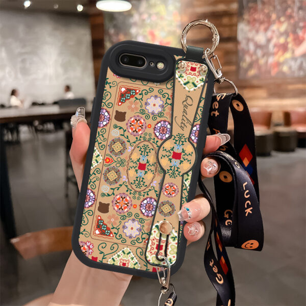With a Lanyard, It Can Serve As a Stand, Crossbody Bag, Or Wrist Strap, Suitable for Iphone 8 Plus Cases for Iphone X, Xs, Xr, Xsmax, 7, 7 Plus, 8, 8 Plus, 6S, 6S Plus, SE2, SE3. It Features Full Coverage, Creative Patterns, Shock Resistance, And Drop Pro