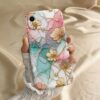 for iPhone XR flower All inclusive seismic resistant film hard phone case