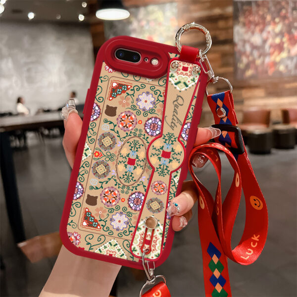 With a Lanyard, It Can Serve As a Stand, Crossbody Bag, Or Wrist Strap, Suitable for Iphone 8 Plus Cases for Iphone X, Xs, Xr, Xsmax, 7, 7 Plus, 8, 8 Plus, 6S, 6S Plus, SE2, SE3. It Features Full Coverage, Creative Patterns, Shock Resistance, And Drop Pro