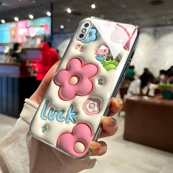 Durable And Shockproof Case for Iphone Models Including X, XR, Xs Max, 8, 7 Plus, And 6S SE, Featuring Electroplated Glass for Drop Protection