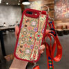 With a Lanyard, It Can Serve As a Stand, Crossbody Bag, Or Wrist Strap, Suitable for Iphone 8 Plus Cases for Iphone X, Xs, Xr, Xsmax, 7, 7 Plus, 8, 8 Plus, 6S, 6S Plus, SE2, SE3. It Features Full Coverage, Creative Patterns, Shock Resistance, And Drop Pro