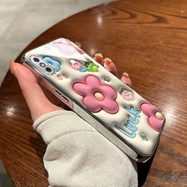 Durable And Shockproof Case for Iphone Models Including X, XR, Xs Max, 8, 7 Plus, And 6S SE, Featuring Electroplated Glass for Drop Protection