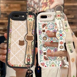 dd6997ef427a4fbebc5735f3d9a0ce29-goods.jpeg With a Lanyard, It Can Serve As a Stand, Crossbody Bag, Or Wrist Strap, Suitable for Iphone 8 Plus Cases for Iphone X, Xs, Xr, Xsmax, 7, 7 Plus, 8, 8 Plus, 6S, 6S Plus, SE2, SE3. It Features Full Coverage, Creative Patterns, Shock Resistance, And Drop Pro